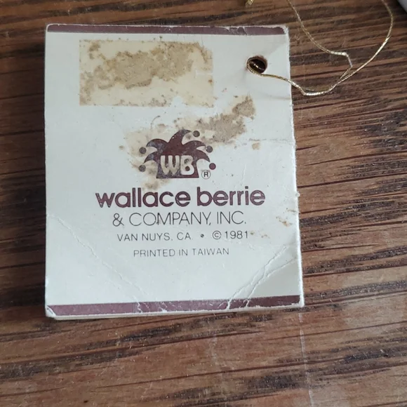 Vintage 1981 "Moments to Remember" Nite-Nite by Wallace Berrie & Co. Inc #3308 - Picture 7 of 7